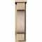 Ekena Millwork Newport Rough Sawn Corbel w/Backplate, Douglas Fir, 6"W x 10"D x 22"H COR06X10X22NEW01RDF - alternate 4